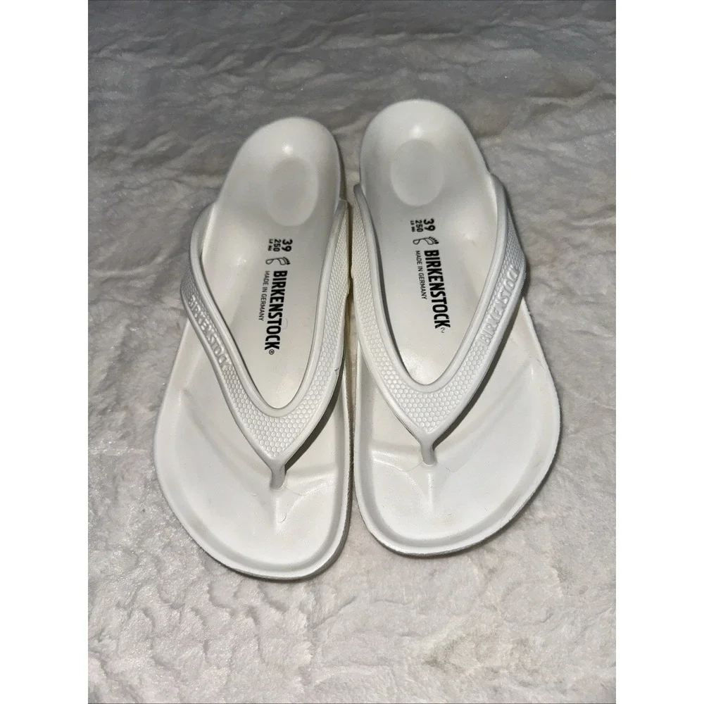 Birkenstock Honolulu Flip Flops Unisex Sandals - Size Women 8 Men 6 - Picture 1 of 10
